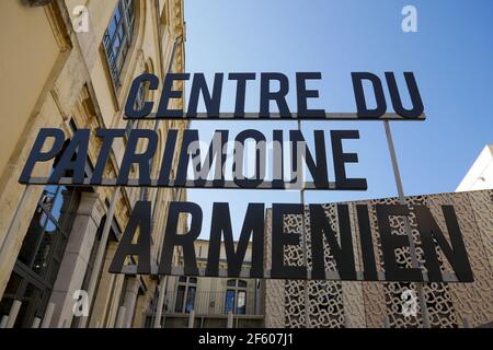 Armenian Heritage Centre, Valence, Drome, Frankreich Stockfoto