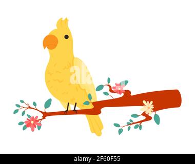 Gelb isoliert auf weißem Hintergrund, Vektorgrafik Stock Vektor