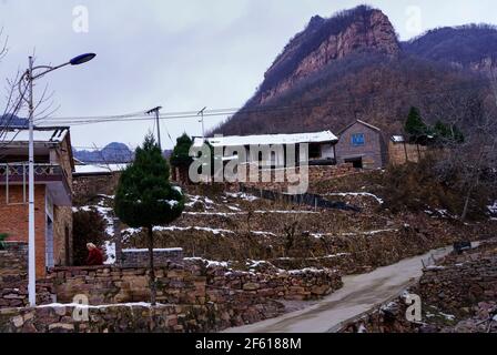 Dorf Zhongsi - das verlorene Dorf Stockfoto