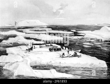 Imperiale Trans-Antarktis-Expedition, 1915 Stockfoto