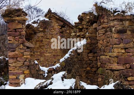 Dorf Zhongsi - das verlorene Dorf Stockfoto