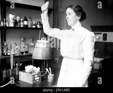 Alice Evans, Amerikanische Mikrobiologin Stockfoto