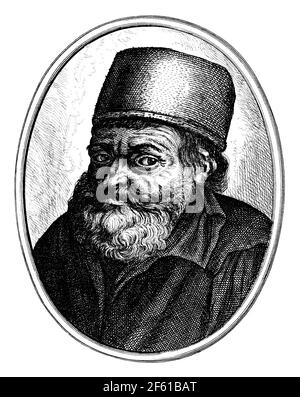 Nicolas Flamel, Französischer Schreiber Stockfoto