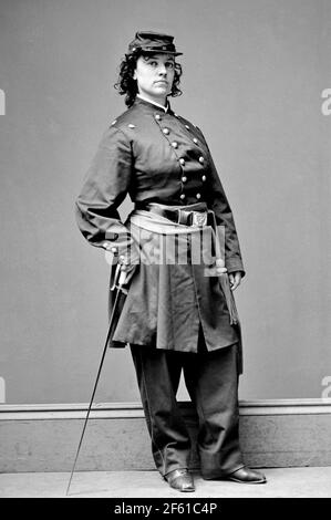Pauline Cushman, amerikanische Schauspielerin und Union Spy Stockfoto