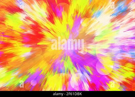 Abstrakte helle Farbe platzen Hintergründe. Mehrfarbige Muster Stockfoto