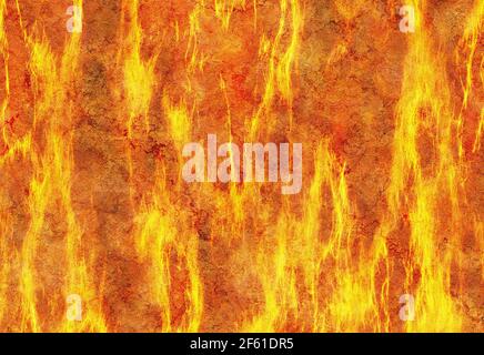 Rote Flamme Feuer Textur Hintergründe Stockfoto