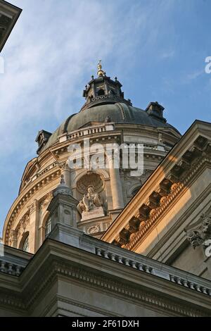 St.-Stephans-Basilika. Größte Kirche in Budapest. Stockfoto