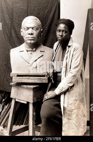 Selma Burke, Amerikanische Bildhauerin Stockfoto