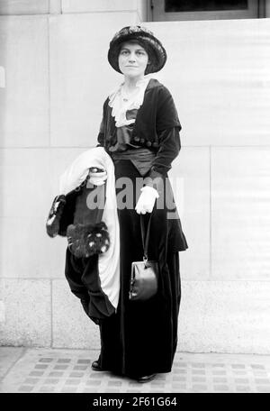 Lucy Burns, Amerikanische Suffragette Stockfoto