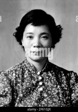 Mabel Ping-Hua Lee, Chinesisch-Amerikanische Suffragette Stockfoto
