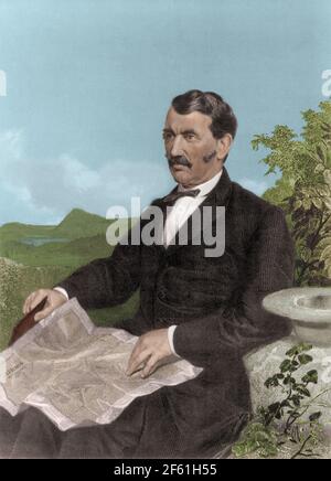 David Livingstone, schottischer Explorer Stockfoto