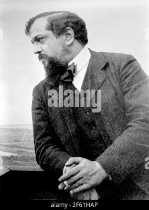 Claude Debussy, französischer Komponist Stockfoto