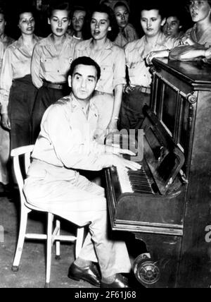 Irving Berlin, amerikanische Komponistin und Texterin Stockfoto