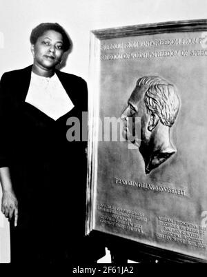 Selma Burke, Amerikanische Bildhauerin Stockfoto