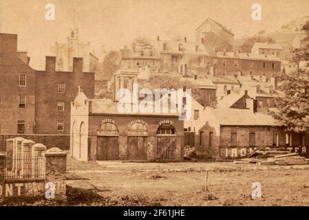 John Brown Fort, Harpers Ferry, West Virginia Stockfoto