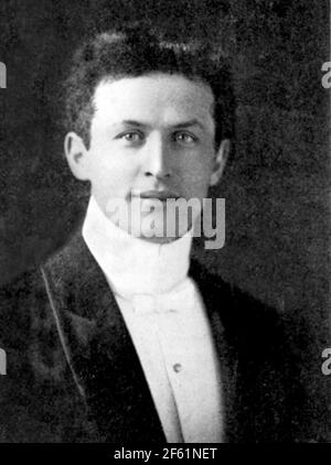 Harry Houdini, Ungarisch-Amerikanischer Stunt Performer Stockfoto