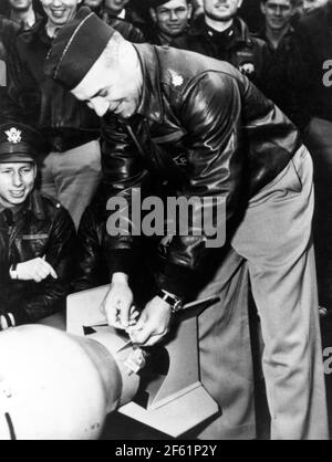 James Doolittle, amerikanischer Held des Zweiten Weltkriegs Stockfoto