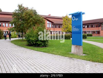 Die Universität Linköping (auf Schwedisch: Linköpings universitet, Liu) ist eine öffentliche Universität in Linköping, Schweden. Stockfoto