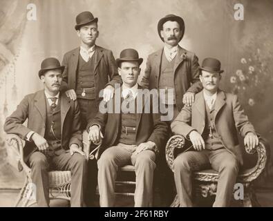 The Wild Bunch, American Wild West Outlaws Stockfoto