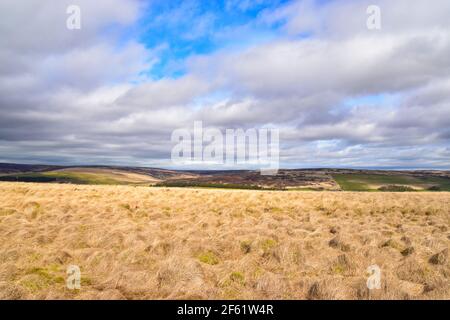 Heptonstall Moor, Pennines, Pennine Way, West Yorkshire Stockfoto