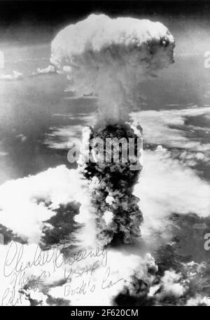 Atombombe, Nagasaki, 9. August 1945 Stockfoto