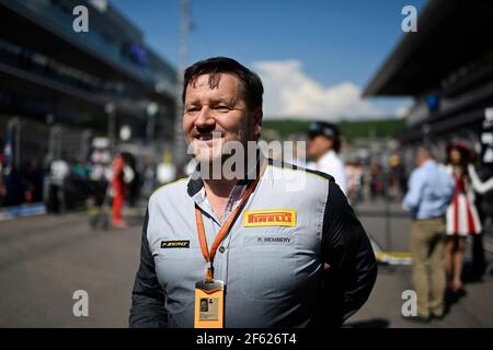 HEMBERY Paul (gbr) pirelli competizioni Direktor pirelli competizioni während der Formel 1 Weltmeisterschaft 2017, Russia Grand Prix vom 27. Bis 30. April in Sotchi, Russland - Foto Eric Vargiolu / DPPI Stockfoto