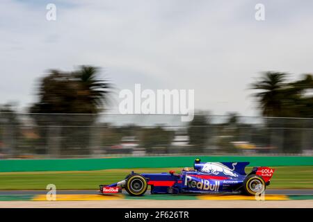 55 SAINZ Carlos (SPA) Toro Rosso STR12 Team Toro Rosso Aktion während der Formel 1 Meisterschaft 2017 in Melbourne, Australien Grand Prix, vom 23. Bis 26. März - Foto Frederic Le Floc'h / DPPI Stockfoto