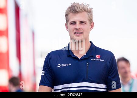 ERICSSON Marcus (swe) sauber F1 C36, Ambiance Portrait Spanien Grand Prix, Barcelona Catalunya vom 11. Bis 14. Mai - Foto: Xavi Bonilla / DPPI Stockfoto