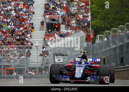 55 SAINZ Carlos (SPA) Toro Rosso STR12 Team Toro Rosso, Aktion während der Formel 1 Weltmeisterschaft 2017, Grand Prix von Kanada vom 9. Bis 11. Juni in Montreal - Foto DPPI Stockfoto