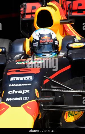 03 RICCIARDO Daniel (aus) Red Bull Tag Heuer RB13, Aktion während der Formel 1 Weltmeisterschaft 2017, Grand Prix von Kanada vom 9. Bis 11. Juni in Montreal - Foto Eric Vargiolu / DPPI Stockfoto