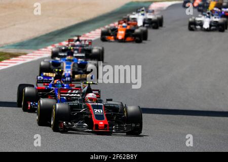 MAGNUSSEN Kevin (dnk) Haas VF-17 Ferrari Haas F1 Team, Aktion während 2017 Formel 1 FIA Weltmeisterschaft, Spanien Grand Prix, in Barcelona Catalunya vom 11. Bis 14. Mai - Foto Florent Gooden / DPPI Stockfoto