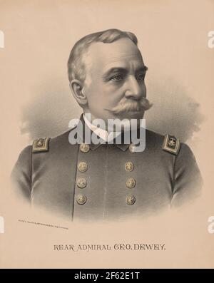 George Dewey, Amerikanischer Marineheld Stockfoto