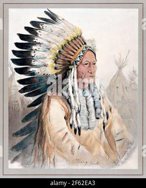 Sitting Bull, Lakota Tribal Chief Stockfoto