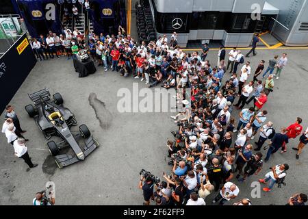 2018 F2 Enthüllung während 2017 Formel 1 FIA Weltmeisterschaft, Italien Grand Prix, in Monza vom 1. Bis 3. September - Foto DPPI Stockfoto