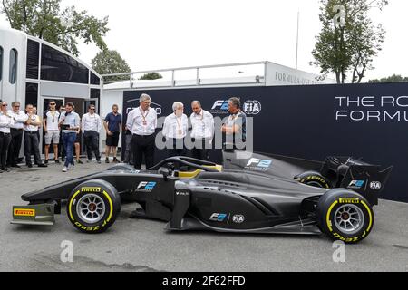 2018 F2 Enthüllung während 2017 Formel 1 FIA Weltmeisterschaft, Italien Grand Prix, in Monza vom 1. Bis 3. September - Foto DPPI Stockfoto