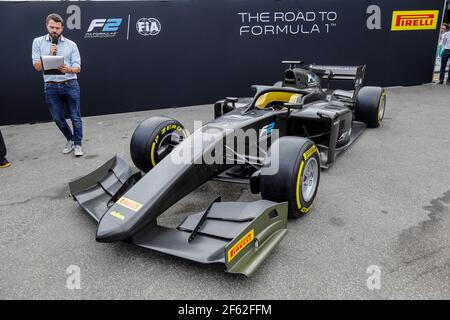 2018 F2 Enthüllung während 2017 Formel 1 FIA Weltmeisterschaft, Italien Grand Prix, in Monza vom 1. Bis 3. September - Foto DPPI Stockfoto