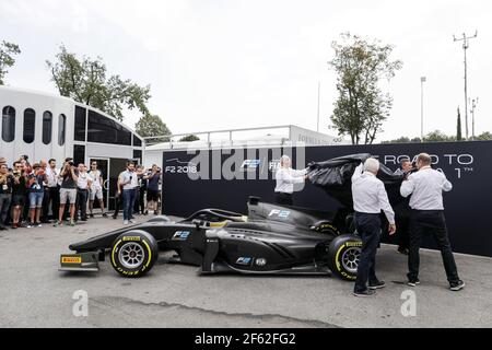 2018 F2 Enthüllung während 2017 Formel 1 FIA Weltmeisterschaft, Italien Grand Prix, in Monza vom 1. Bis 3. September - Foto DPPI Stockfoto