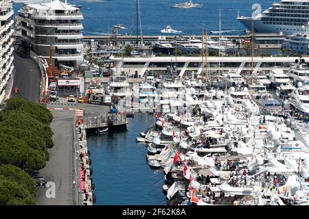 HAMILTON Lewis (gbr) Mercedes W08 Hybrid EQ Power+ Team Mercedes GP Aktion während der Formel 1 Weltmeisterschaft 2017, Grand Prix von Monaco vom 24. Bis 28. Mai in Monaco - Foto DPPI Stockfoto