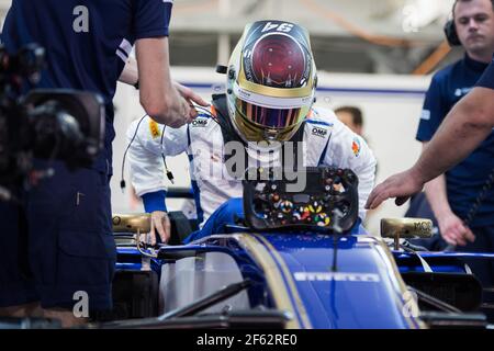 WEHRLEIN Pascal (ger) sauber F1 C36, Ambiance Portrait während 2017 Formel 1 FIA Weltmeisterschaft, Bahrain Grand Prix, in Sakhir vom 13. Bis 16. April - Foto Antonin Vincent / DPPI Stockfoto