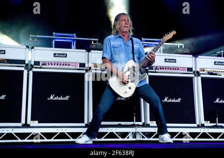 Status Quo, Montrose Music Festival Stockfoto