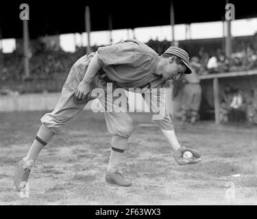 Eddie Collins, Philadelphia Athletics, 1911. Stockfoto