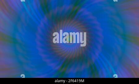 Abstrakter, unscharfer violett-blauer Farbverlauf. Stockfoto