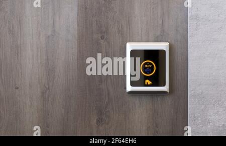 Smart Home Remote Control Box - 3D Rendering Stockfoto