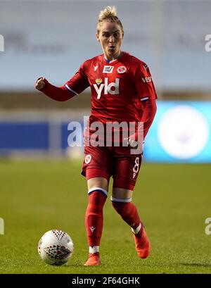 Aktenfoto vom 27-03-2021 von Reading's Jess Fishlock. Ausgabedatum: Dienstag, 30. März 2021. Stockfoto