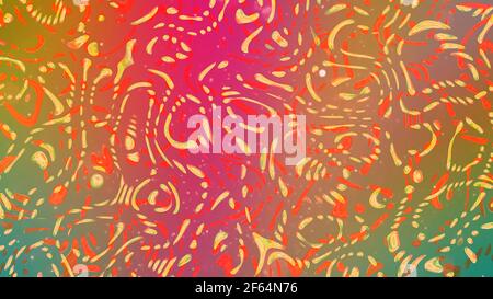 Verlaufshintergrund mit abstraktem mehrfarbigem Muster. Stockfoto