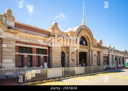 Bahnhof Fremantle, Endstation der Fremantle-Linie in Westaustralien Stockfoto