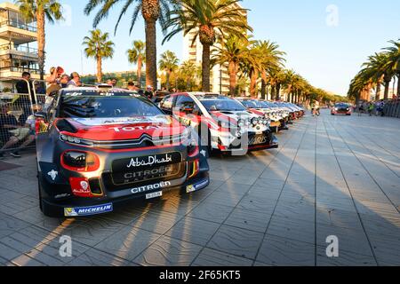 Ambiente während der WRC World Rally Car Championship 2017, Rallye von Spanien vom 5. Bis 8. Oktober in Salou, Spanien - Foto DPPI Stockfoto