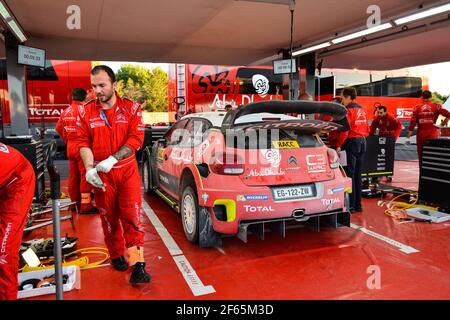 Ambiente während der WRC World Rally Car Championship 2017, Rallye von Spanien vom 5. Bis 8. Oktober in Salou, Spanien - Foto DPPI Stockfoto