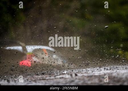 07 Al Qassimi Khalid (VAE) Chris Patterson (GBR) C3 WRC Citroen Total Abu Dhabi WRT Citroen Aktion während der WRC World Rally Car Championship 2017, Wales Rallye Großbritannien vom 26. Bis 29. oktober, in Deeside, Wales - Foto Frederic Le Floc'h / DPPI Stockfoto