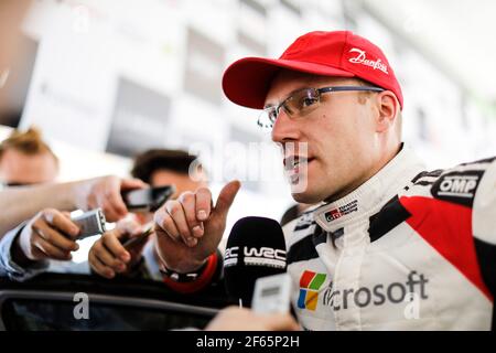 LATVALA Jari Matti (FIN) Toyota Gazoo Racing WRT Ambiance Portrait während der WRC World Rally Car Championship 2017, Rallye Portugal vom 18. Bis 21. Mai, in Matosinhos - Foto Francois Flamand / DPPI Stockfoto